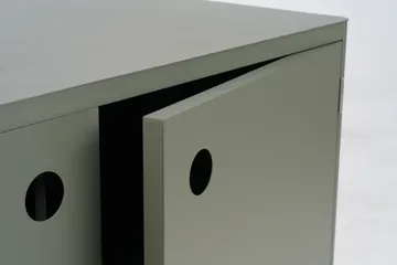Kelia udekøkken underskab med vask - Antracit, 121x90x64 cm - Brafab