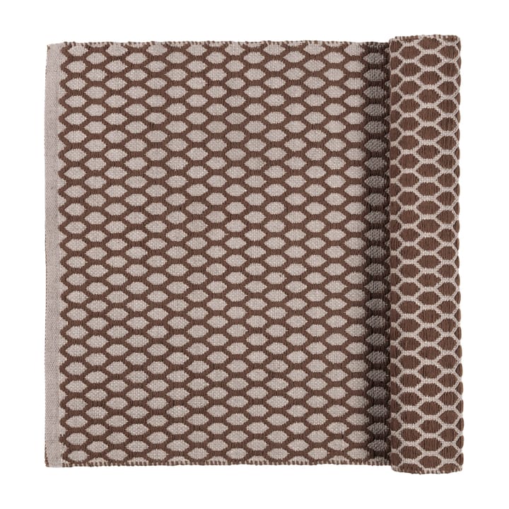Boris tæppe 70x140 cm, Carafe dark brown Broste Copenhagen