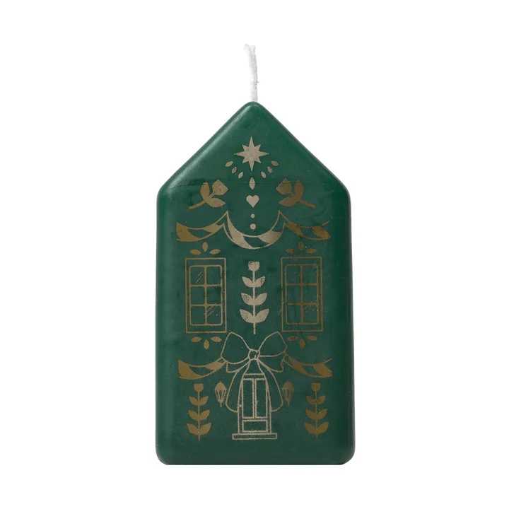 Casa bloklys - Dark Green-Gold - Broste Copenhagen