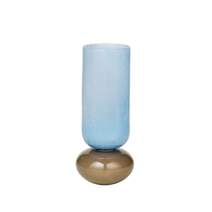 Dorit vase 28cm, Serenity Light Blue-Taupe Broste Copenhagen