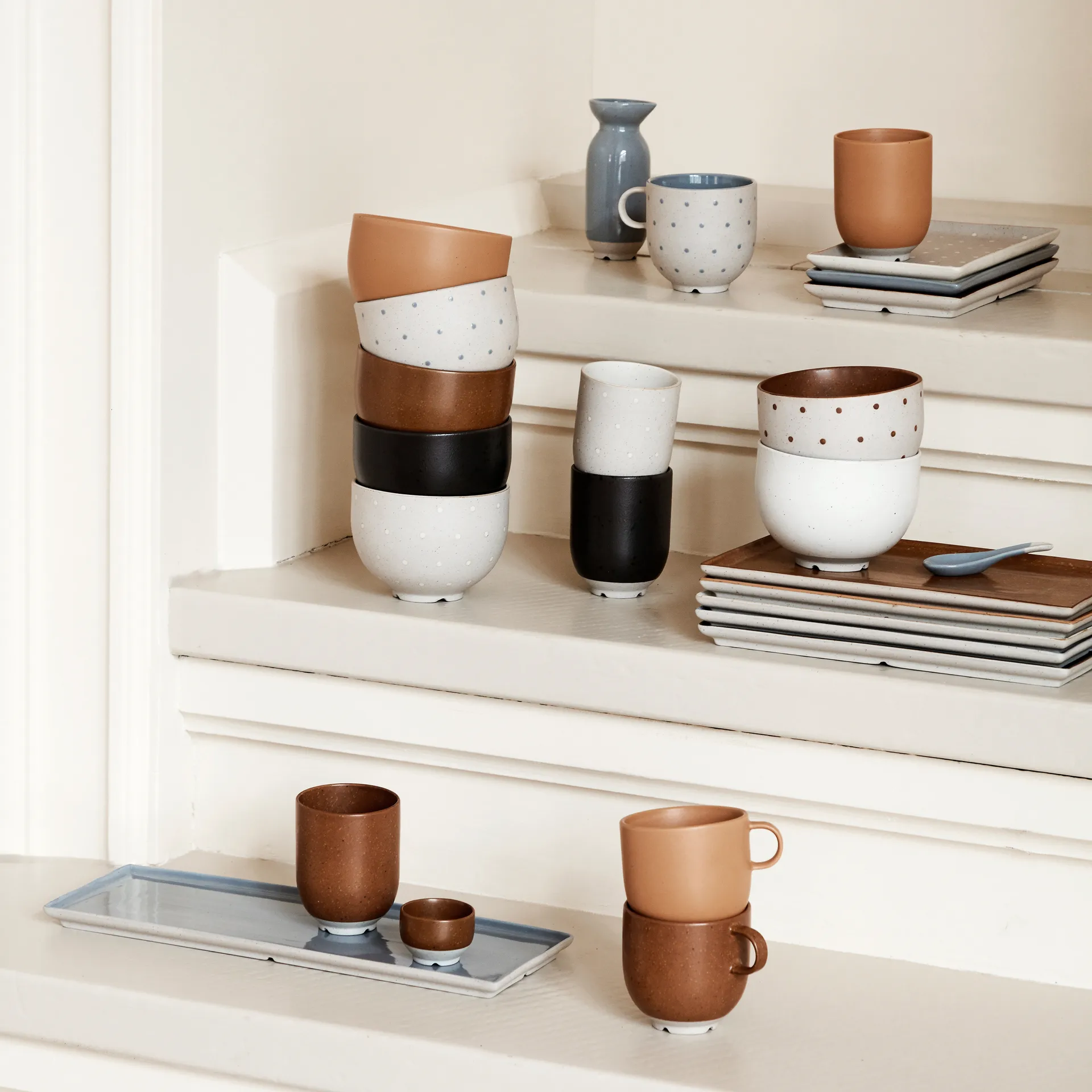 Eli teske 9,2 cm, Soft blue Broste Copenhagen