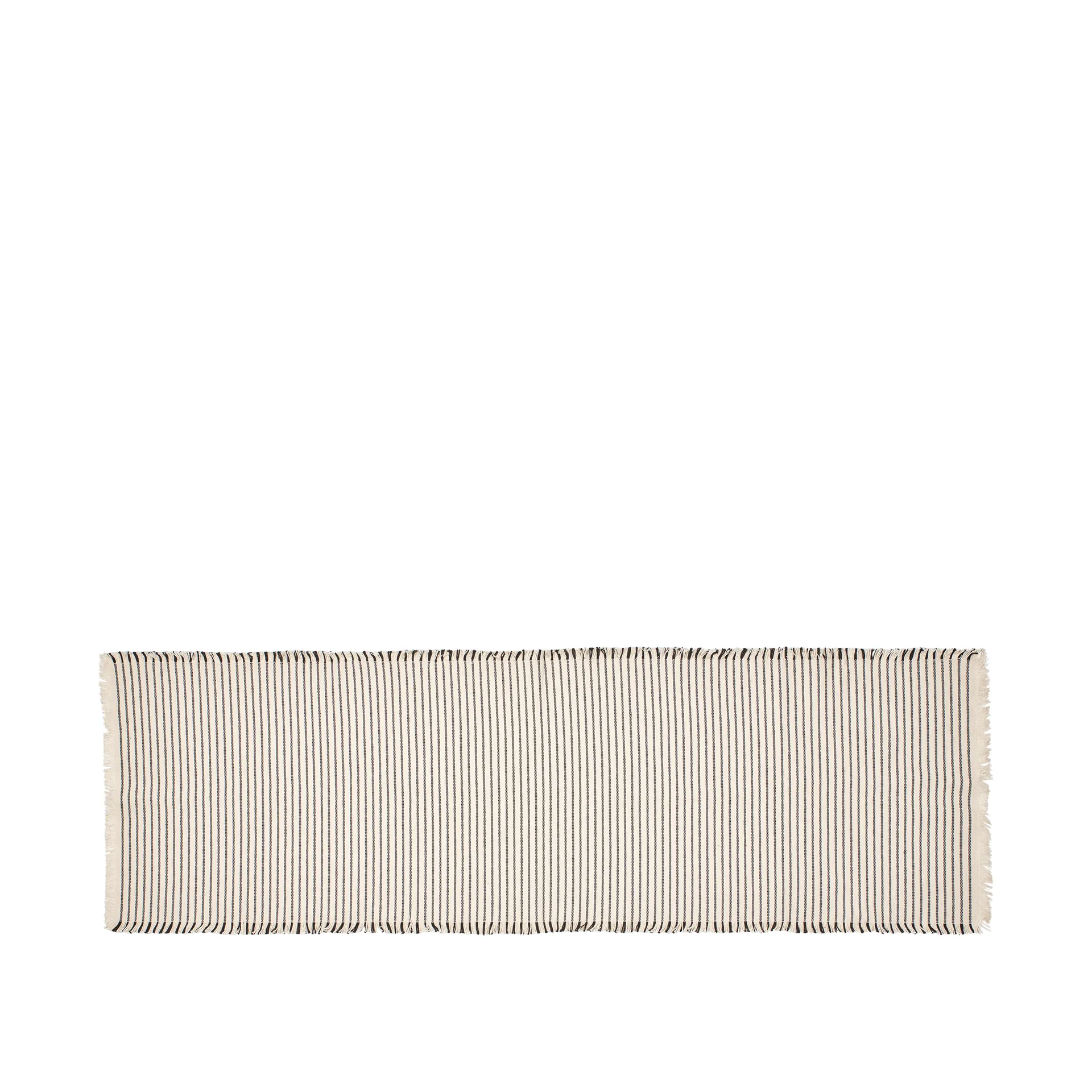 Elouise løber 140 cm, Benhvid-sort Broste Copenhagen