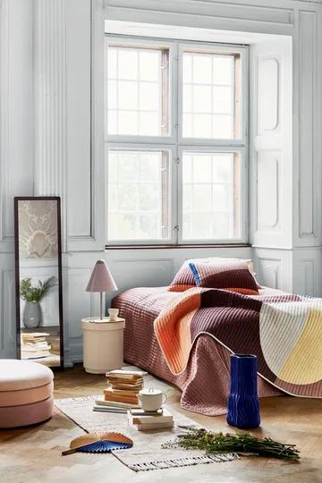 Fie bomuldstæppe 130x180 cm - Multi - Broste Copenhagen