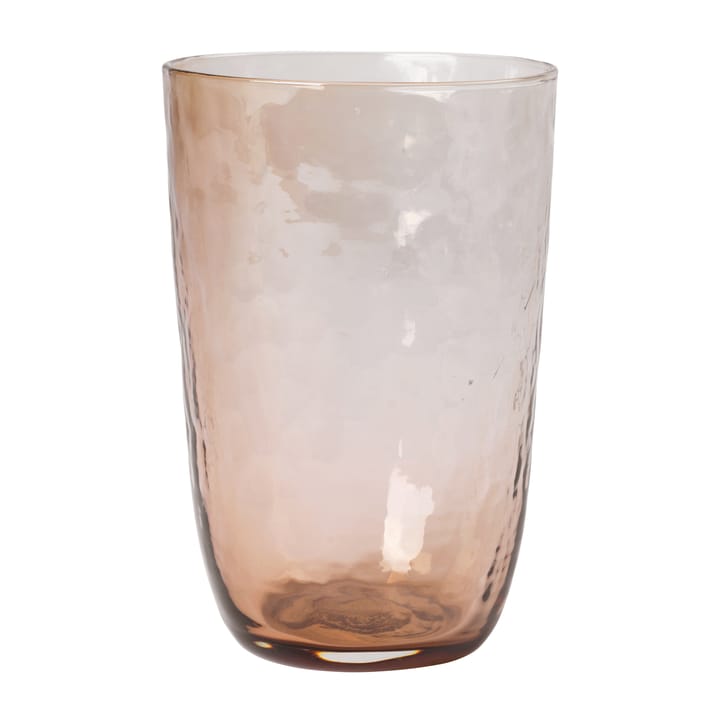 Hammered drikkeglas 50 cl, Brun Broste Copenhagen