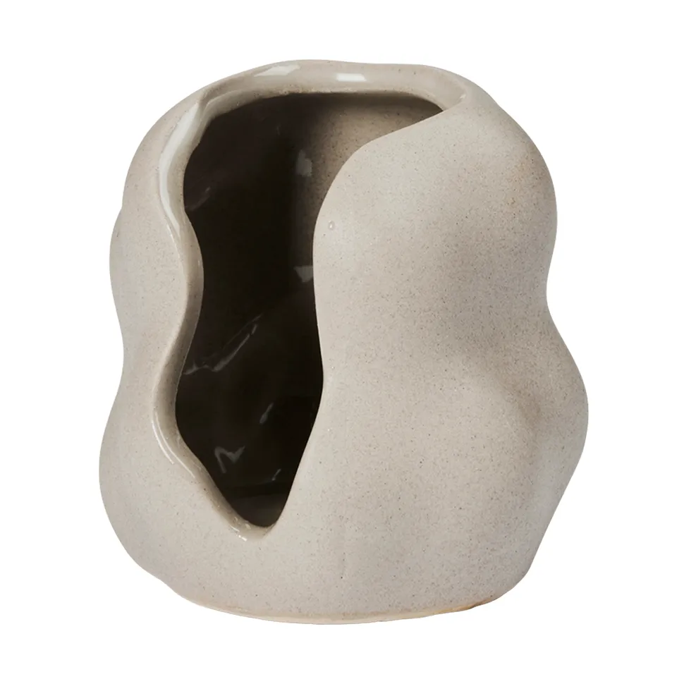 Hekla Hurricane lanterne, Dove Grey, Ø9,5 cm Broste Copenhagen