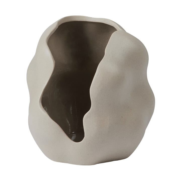 Hekla lysestage Ø16 cm, Dove grey Broste Copenhagen