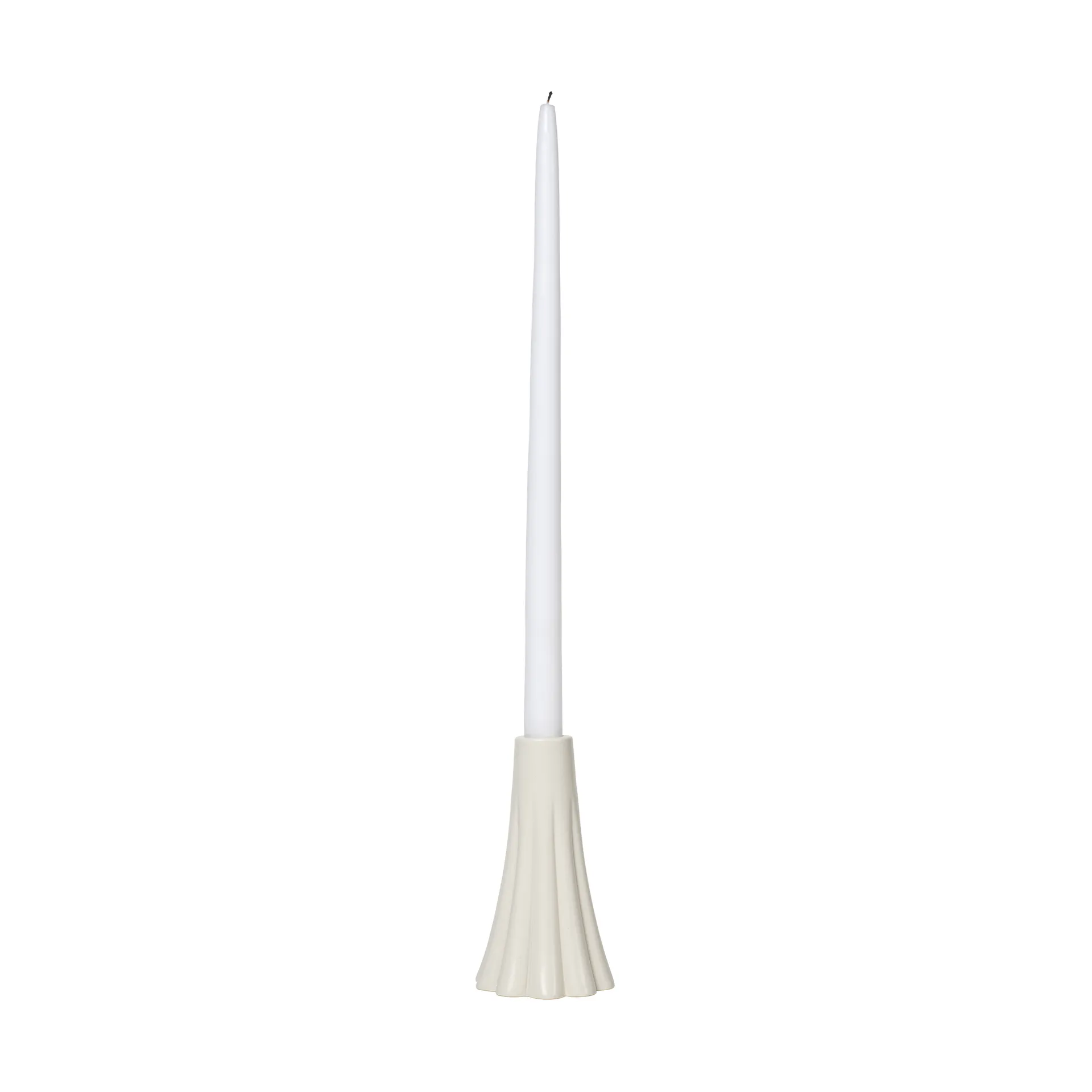 Heli lysestage 14 cm, Cream Broste Copenhagen