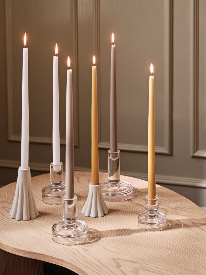 Heli lysestage 14 cm, Cream Broste Copenhagen