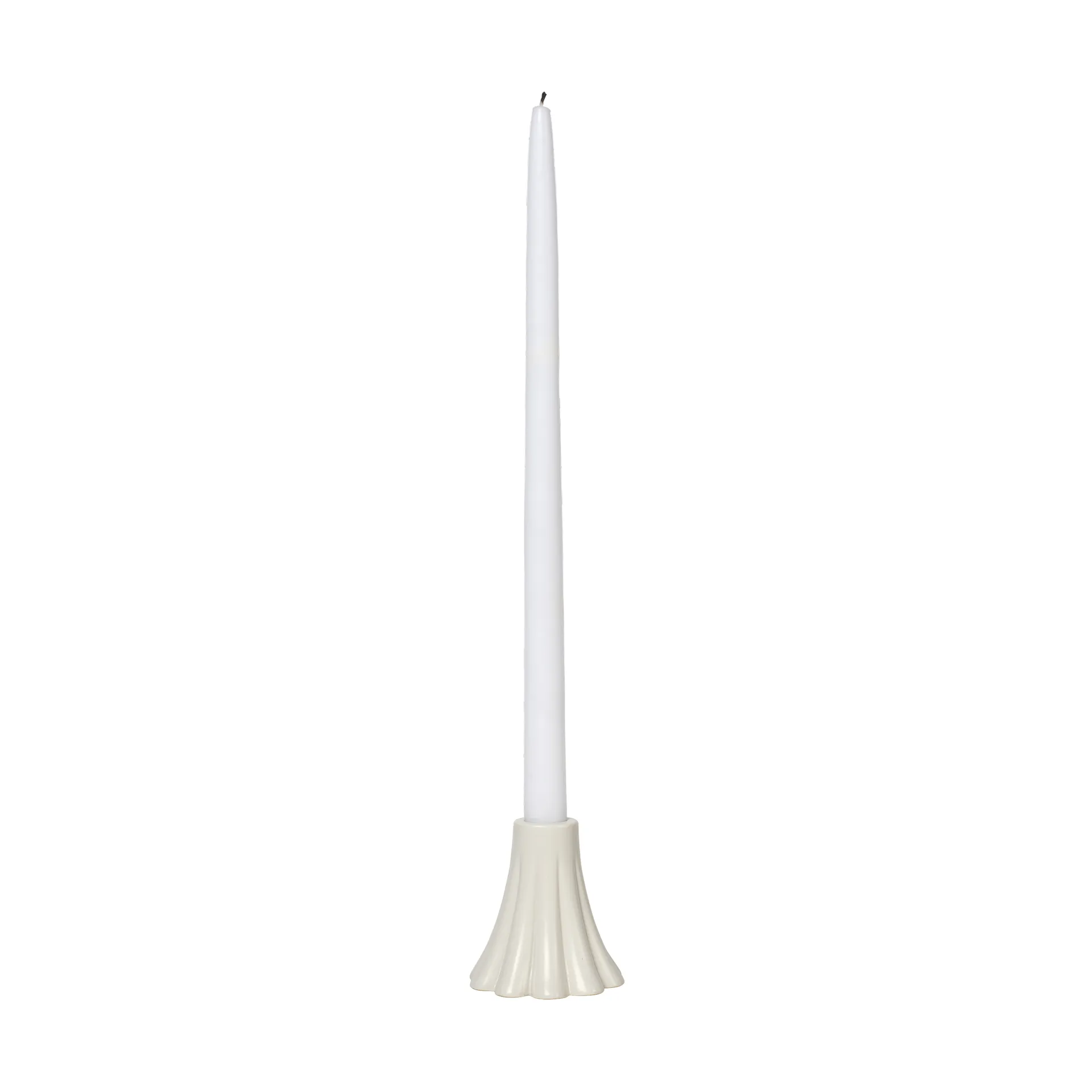 Heli lysestage 8 cm, Cream Broste Copenhagen