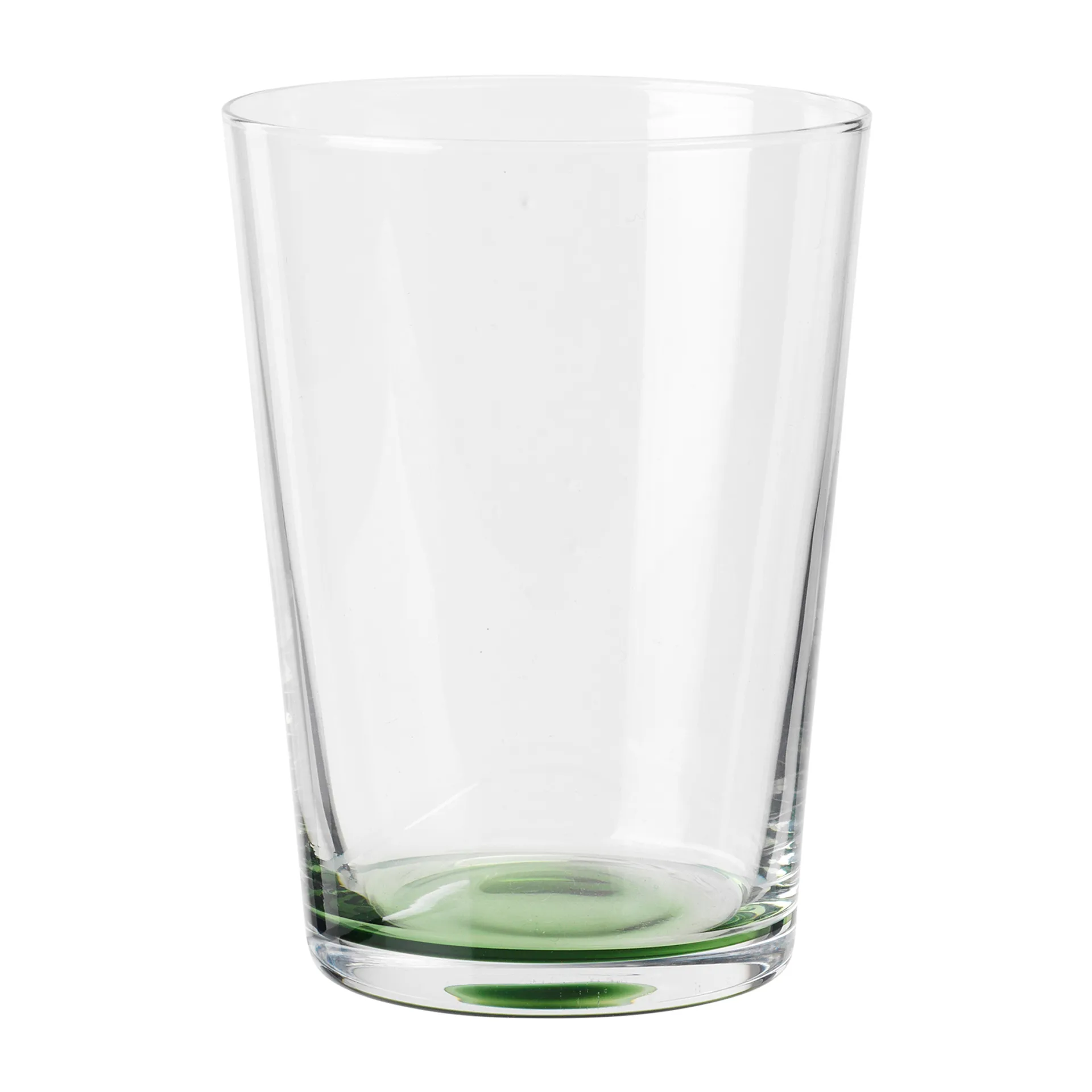 Hue drikkeglas 30 cl, Clear-olive green Broste Copenhagen