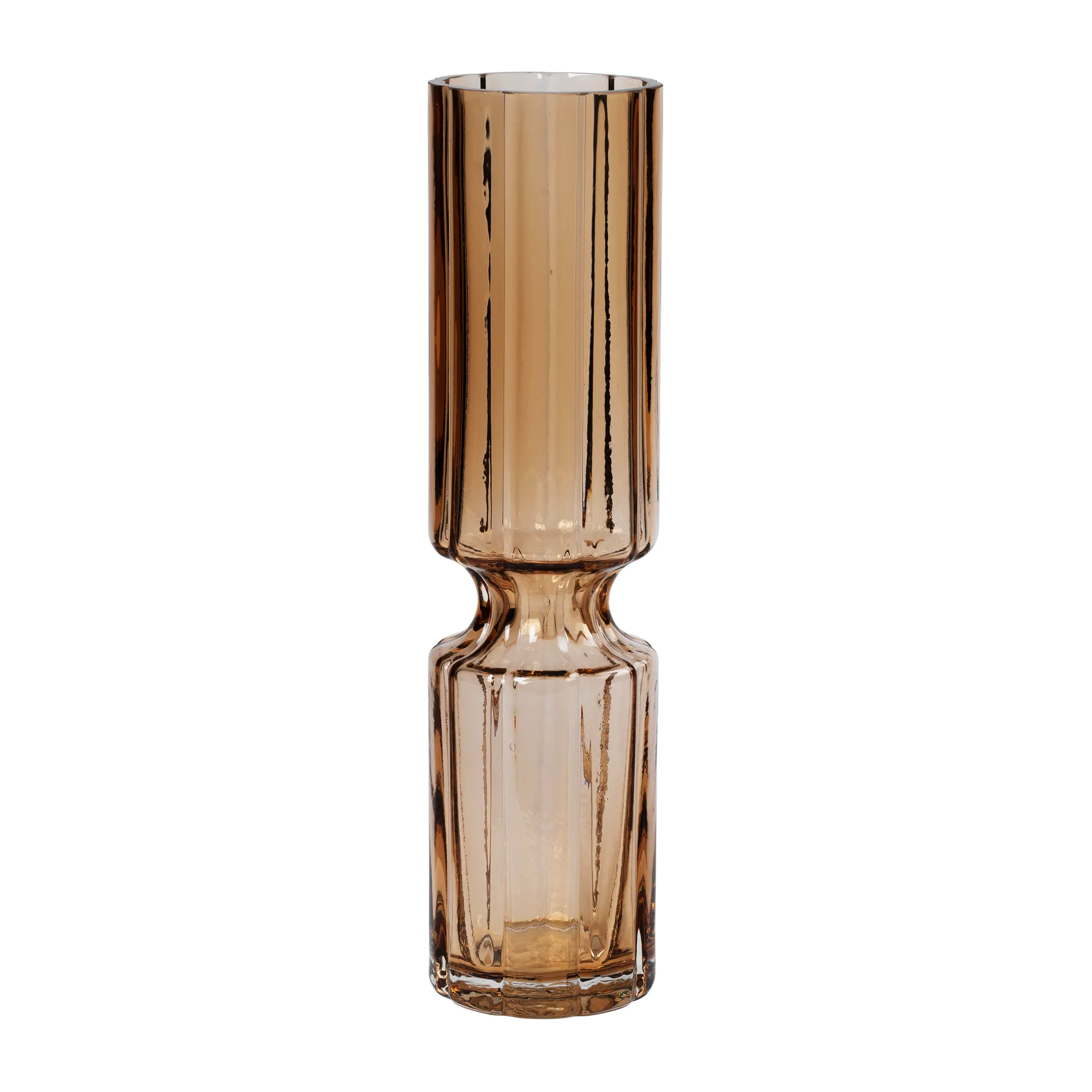 Hyacint glasvase 31,7 cm, Indian tan Broste Copenhagen