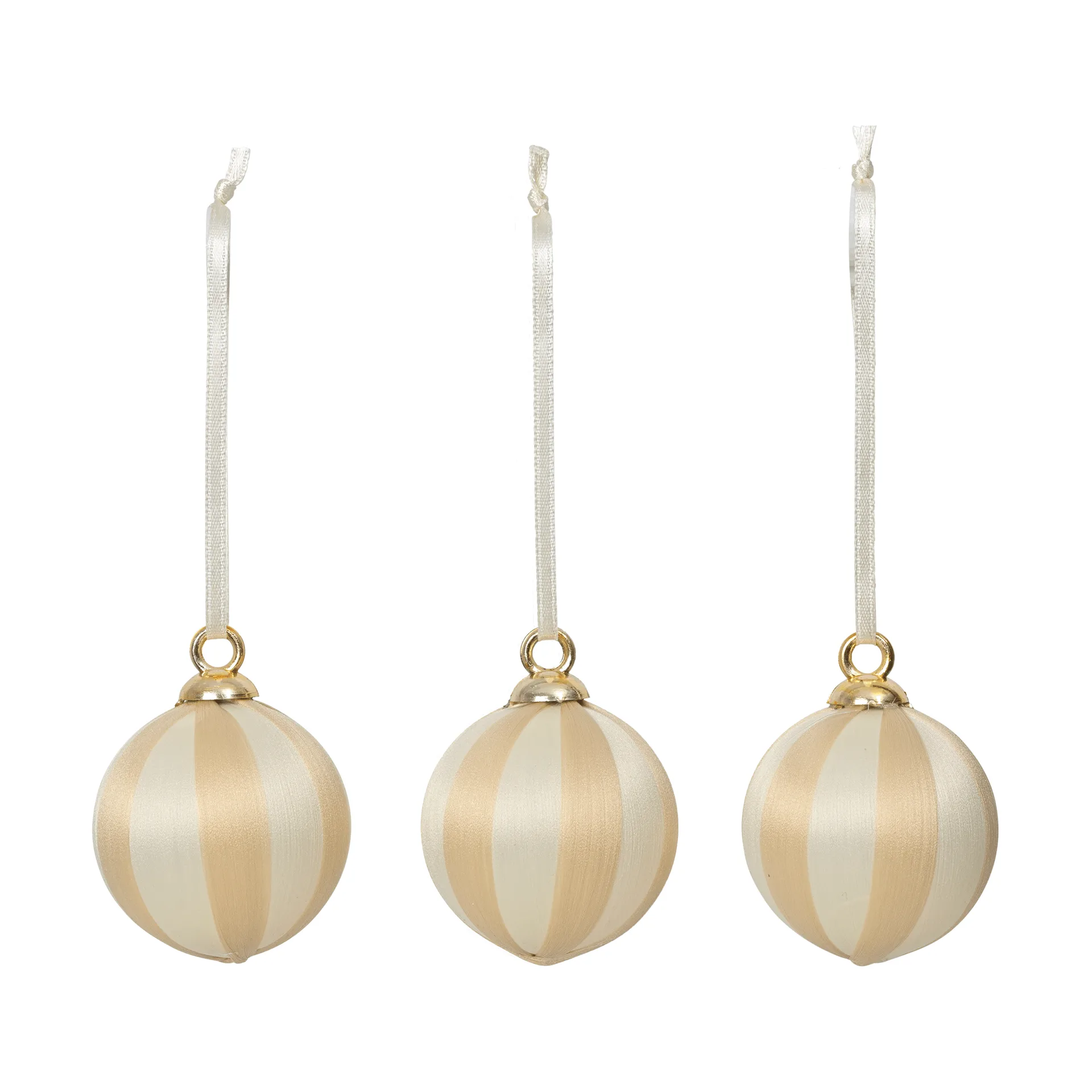 Joy julekugle, Off White-Beige Broste Copenhagen