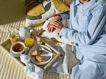 Lemon pudebetræk 50x50 cm - Golden yellow - Broste Copenhagen