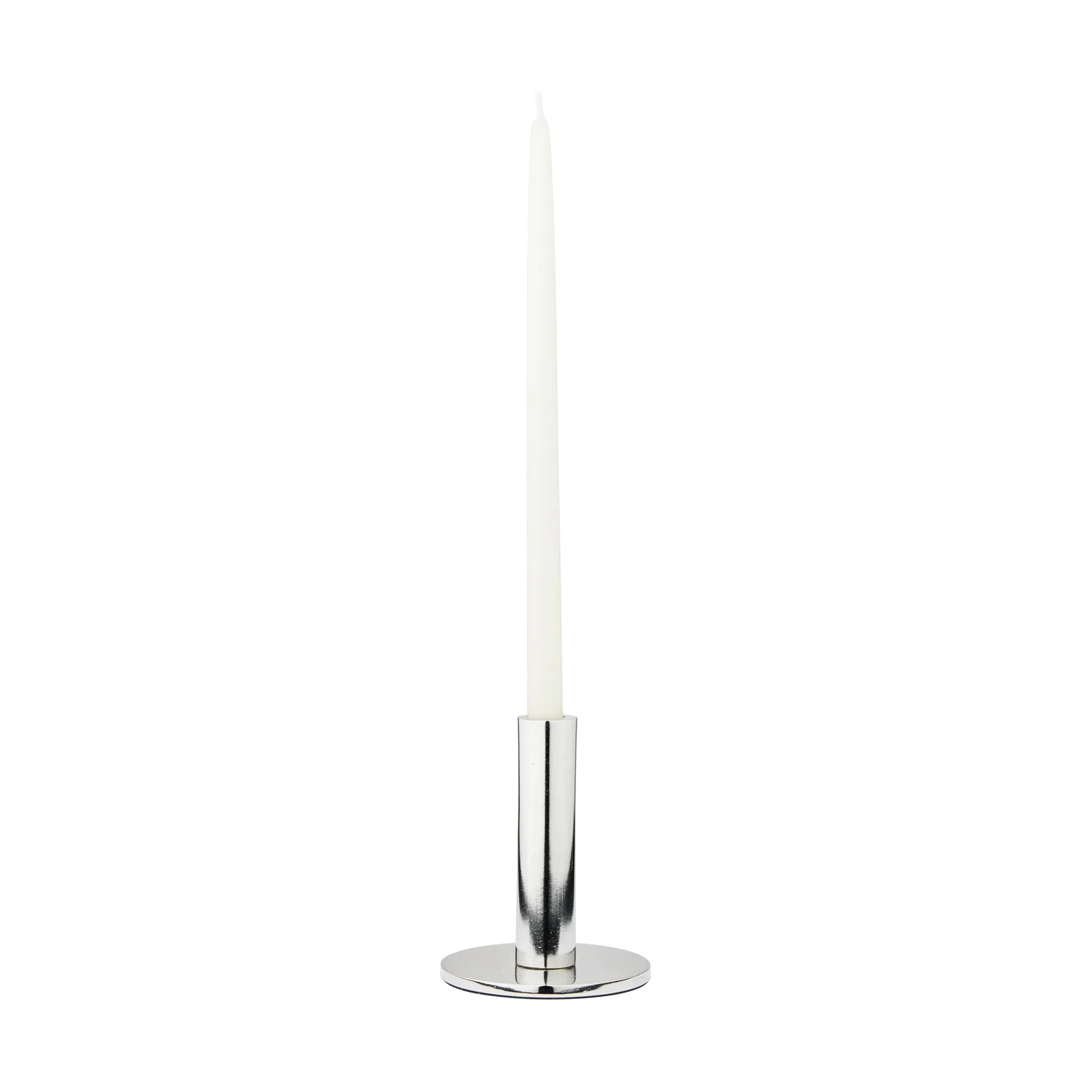 Maro lysestage, Silver Finish, 9,5 cm Broste Copenhagen