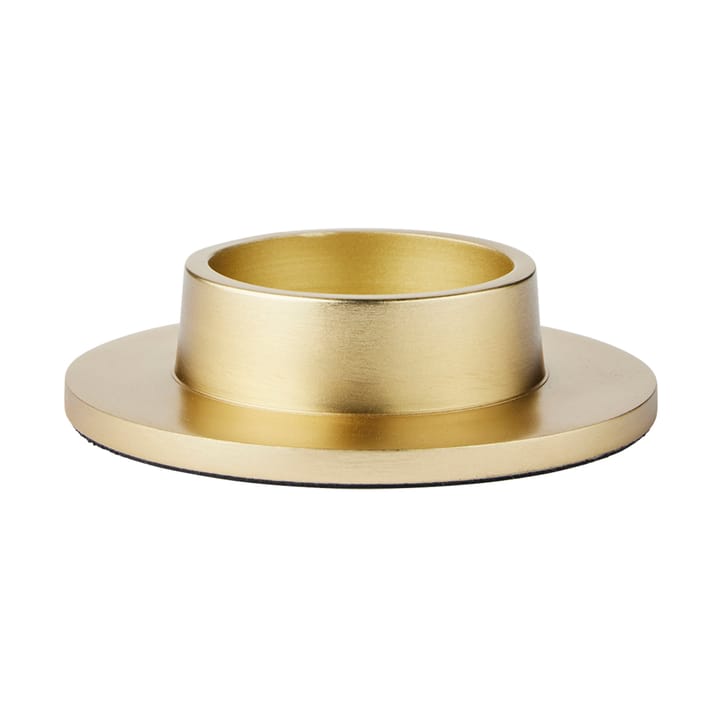 Maro lysestage til bloklys - Brass Finish, 4 cm - Broste Copenhagen