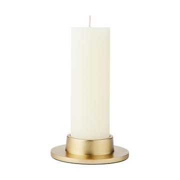 Maro lysestage til bloklys - Brass Finish, 4 cm - Broste Copenhagen