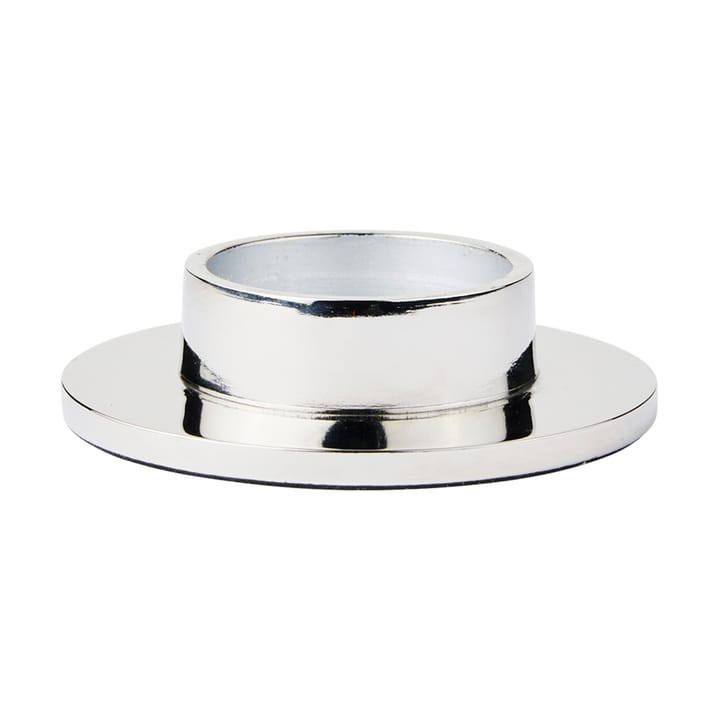 Maro lysestage til bloklys - Silver Finish, 4 cm - Broste Copenhagen