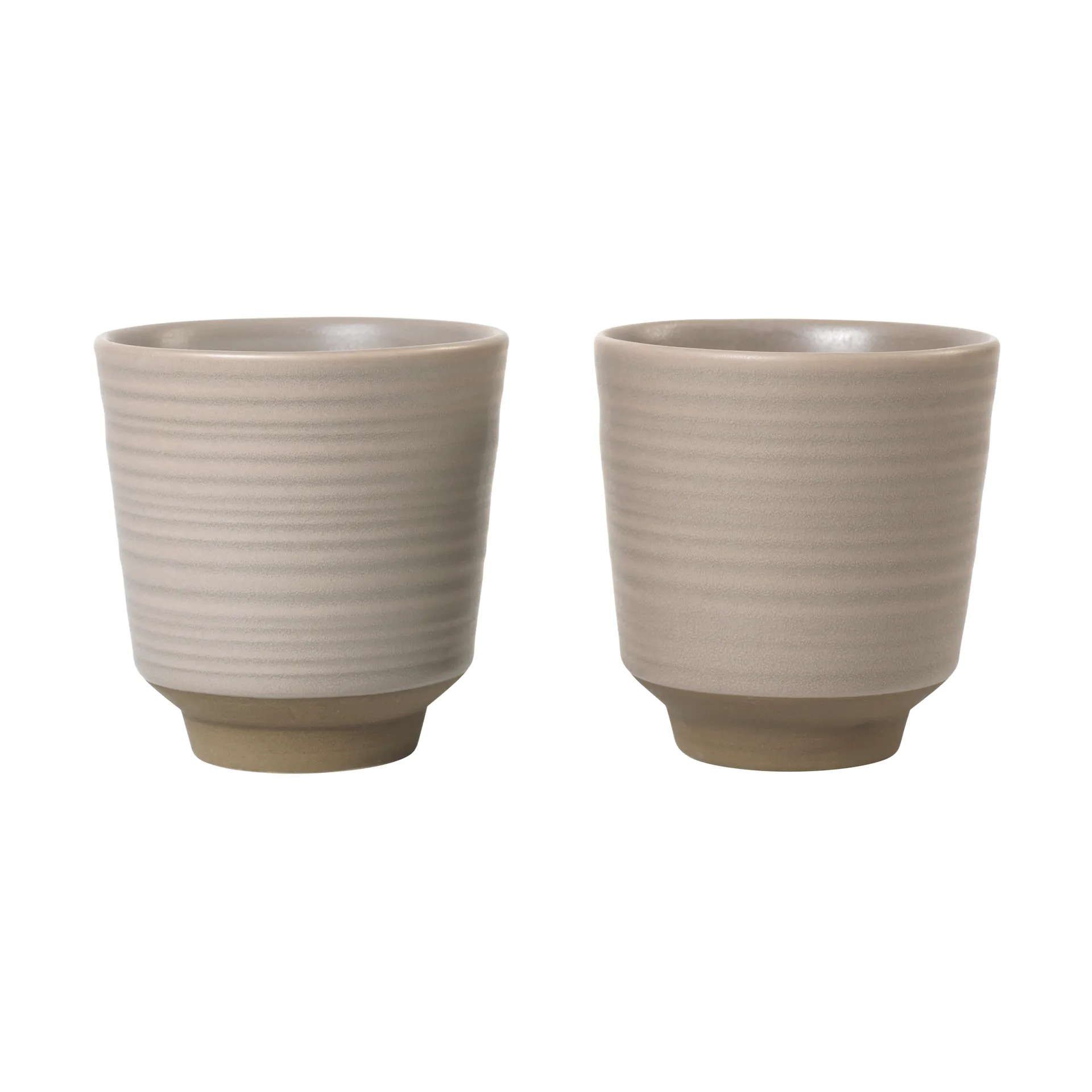 Miko krus 15 cl 2-pak, Warm grey Broste Copenhagen