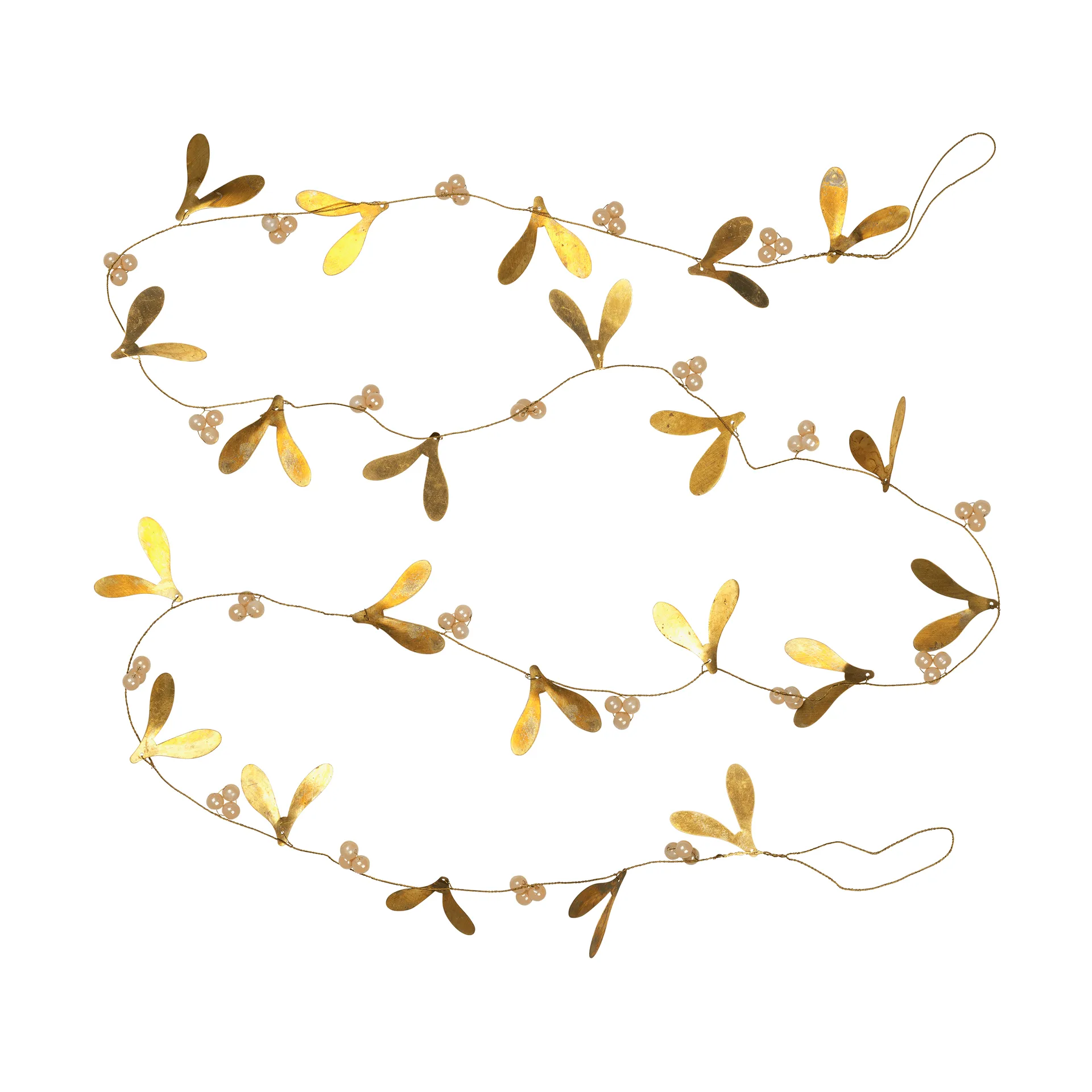 Broste Copenhagen Mistelten guirlande Ivory