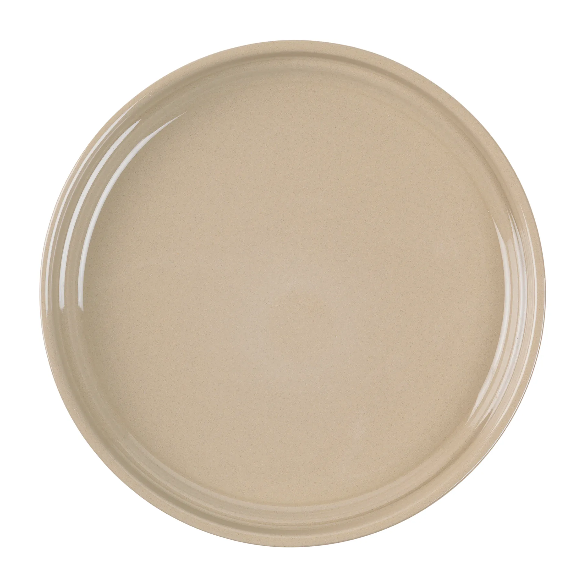 Nordic Bistro desserttallerken Ø21 cm, Raw beige Broste Copenhagen