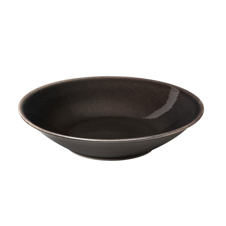 Nordic coal dyb tallerken, Ø: 22,5 cm. Broste Copenhagen