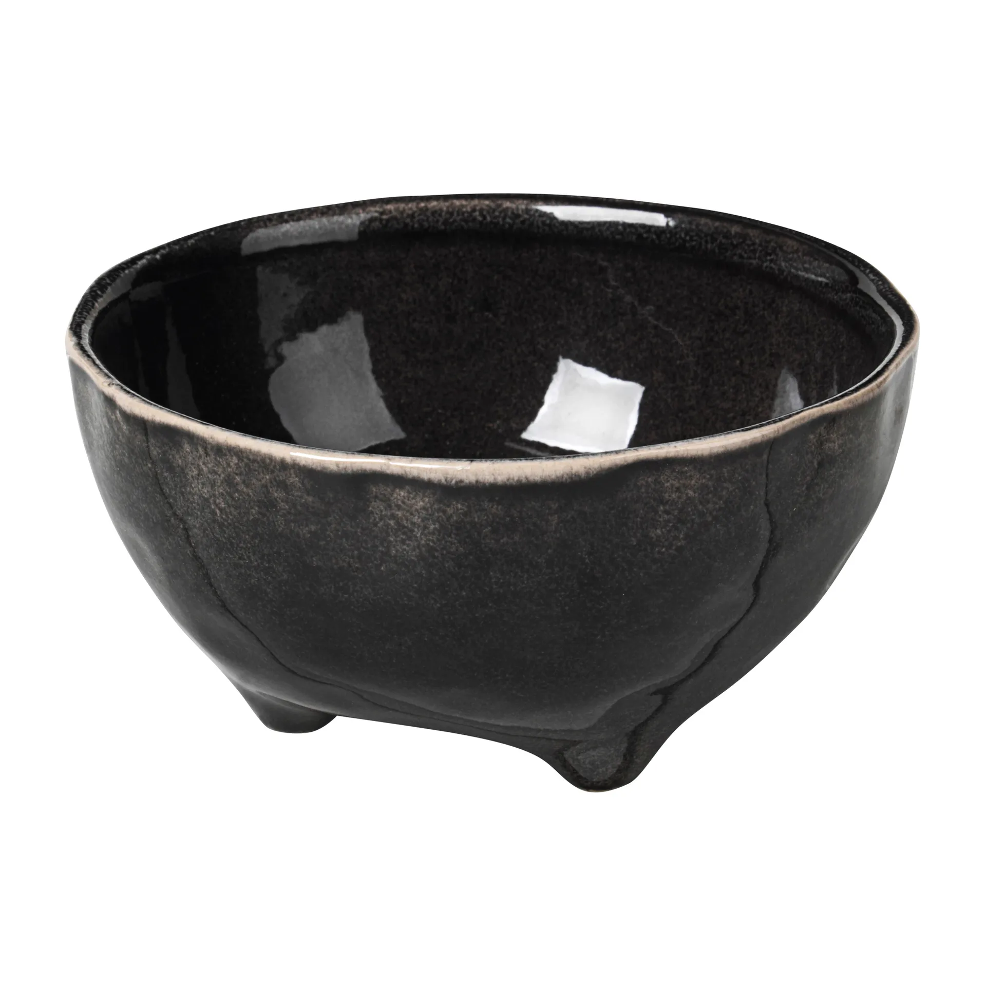 Nordic Coal skål på fod, Ø11 cm
 Broste Copenhagen