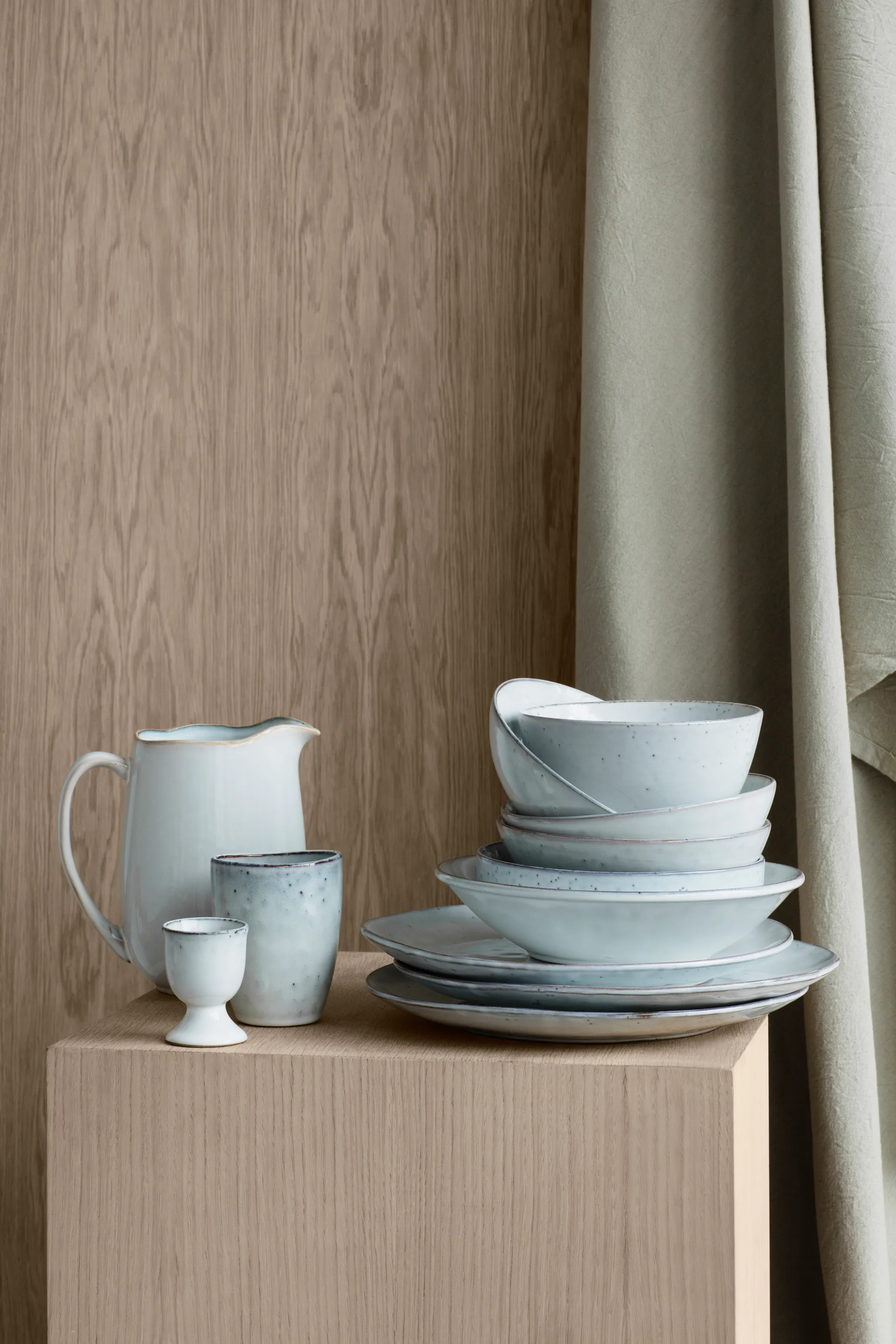 Nordic Sand krus med hank, 10 cm Broste Copenhagen