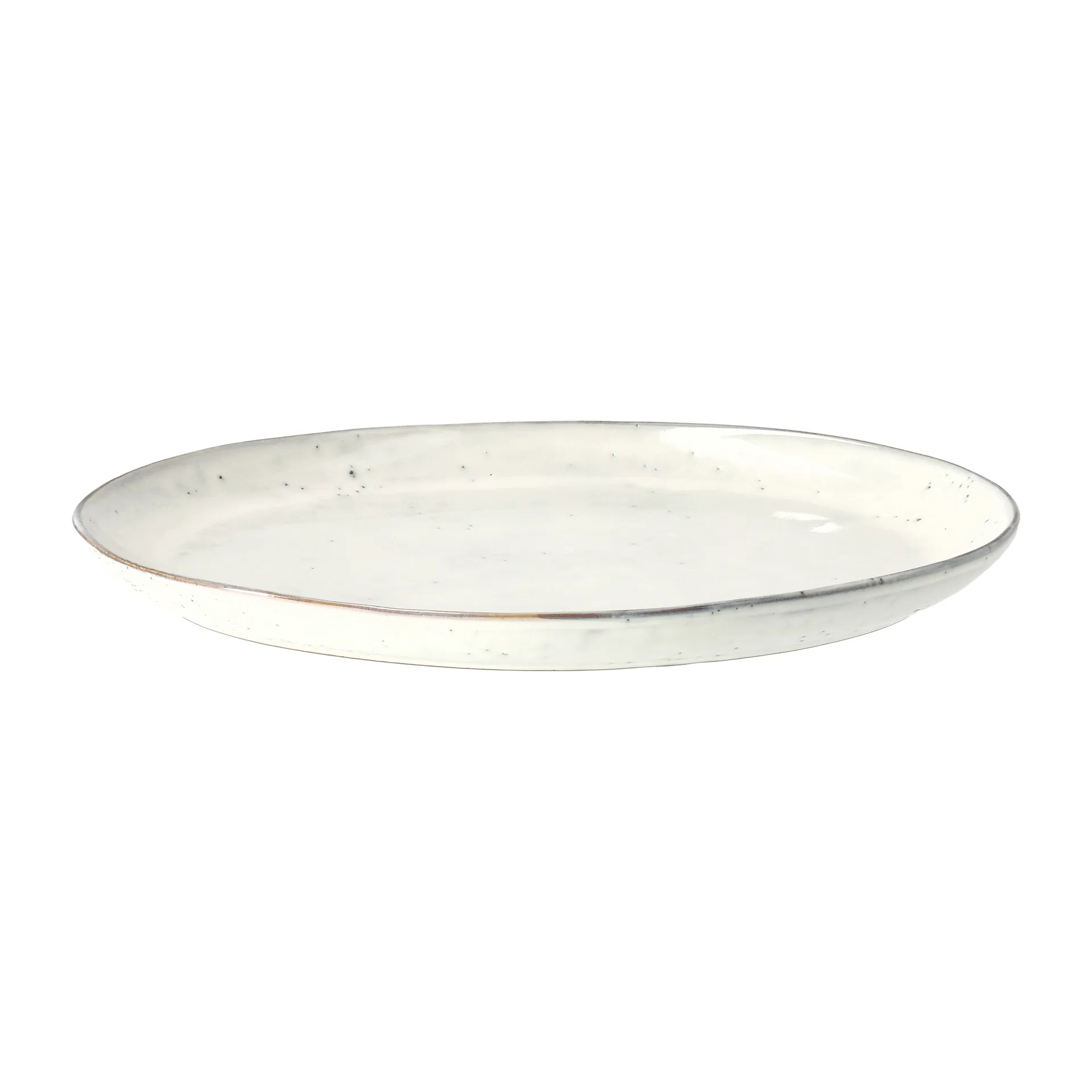 Nordic Sand ovalt fad, 26,5 x 35,5 cm Broste Copenhagen