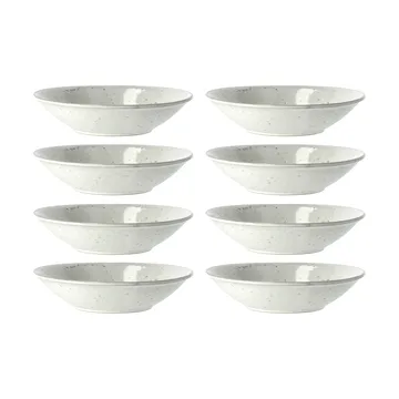 Nordic Sand pastatallerken Ø22,5 cm 8-pak - Broste Copenhagen