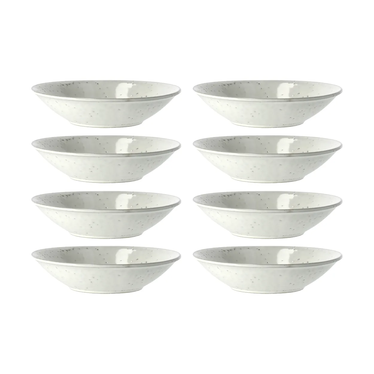 Broste Copenhagen Nordic Sand pastatallerken Ø22,5 cm 8-pak Ø 22,5 cm