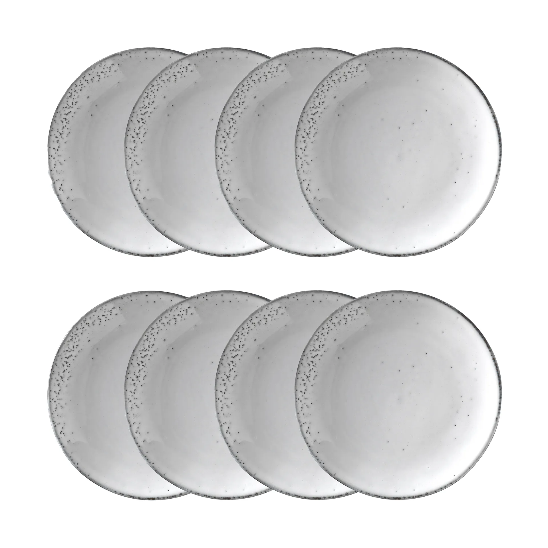 Nordic Sand tallerken Ø20 cm 8-pak,  Broste Copenhagen
