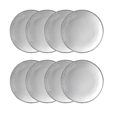 Nordic Sand tallerken Ø20 cm 8-pak - Broste Copenhagen