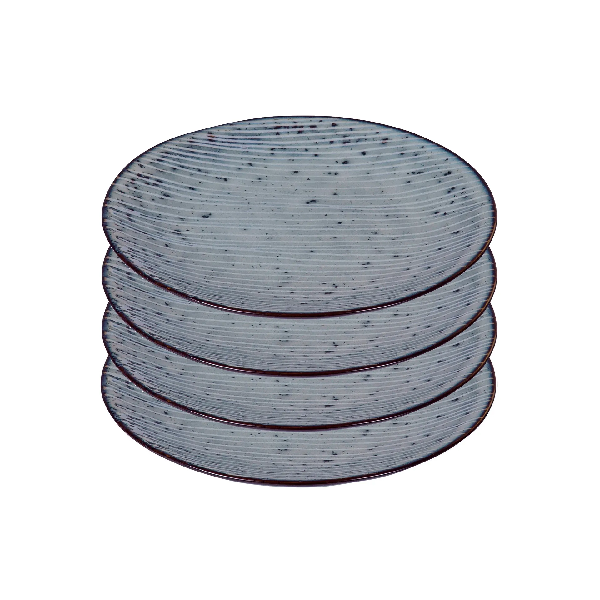 Broste Copenhagen Nordic sea tallerken, 4 stk Ø 15 cm