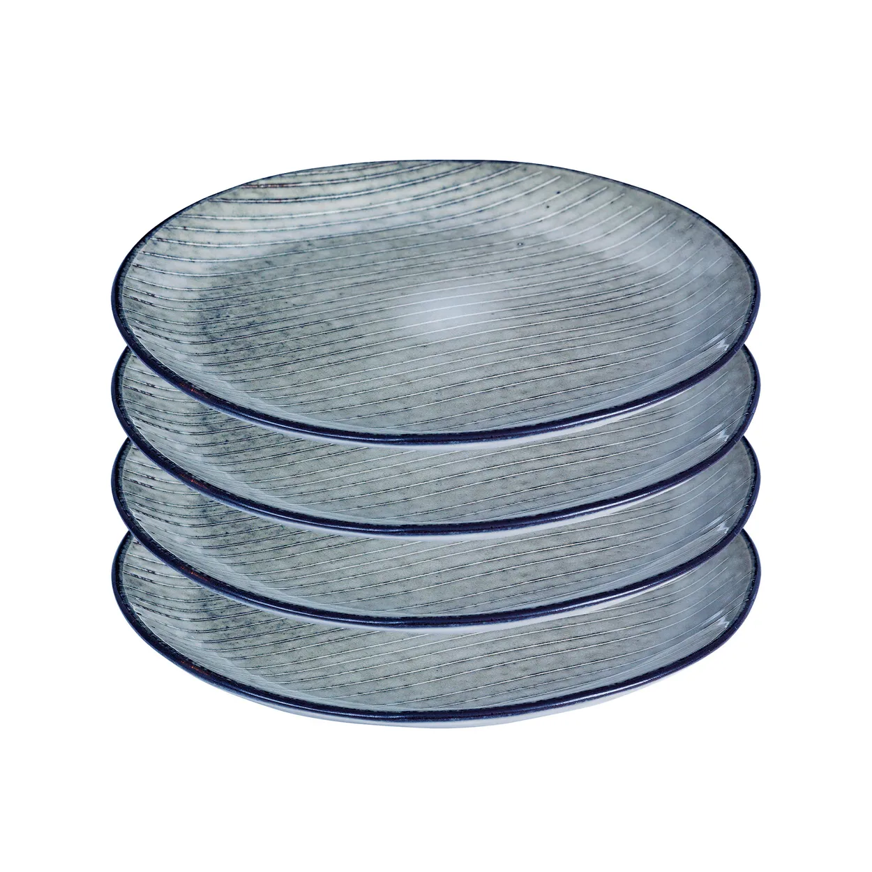 Broste Copenhagen Nordic sea tallerken, 4 stk Ø 20 cm Nordic sea tallerken, 4 stk Ø 20 cm