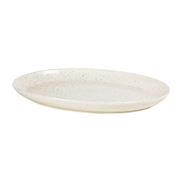 Nordic Vanilla fad ovalt 35,5 cm - Cream with grains - Broste Copenhagen