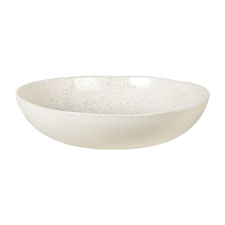 Nordic Vanilla salatskål Ø34,5 cm, Cream with grains Broste Copenhagen