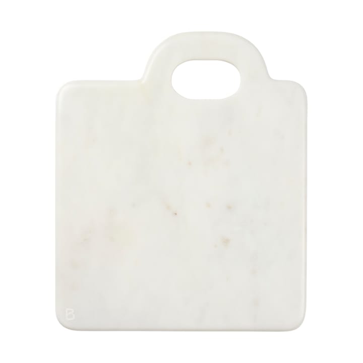 Olina skærebræt 26x30 cm - White marble - Broste Copenhagen