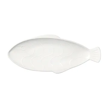 Pesce fad 17,6x41,4 cm - Transparent white - Broste Copenhagen
