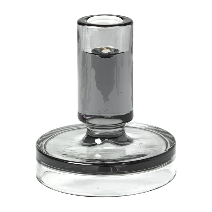 Petra lysestage smoked pearl dark grey - 11 cm - Broste Copenhagen