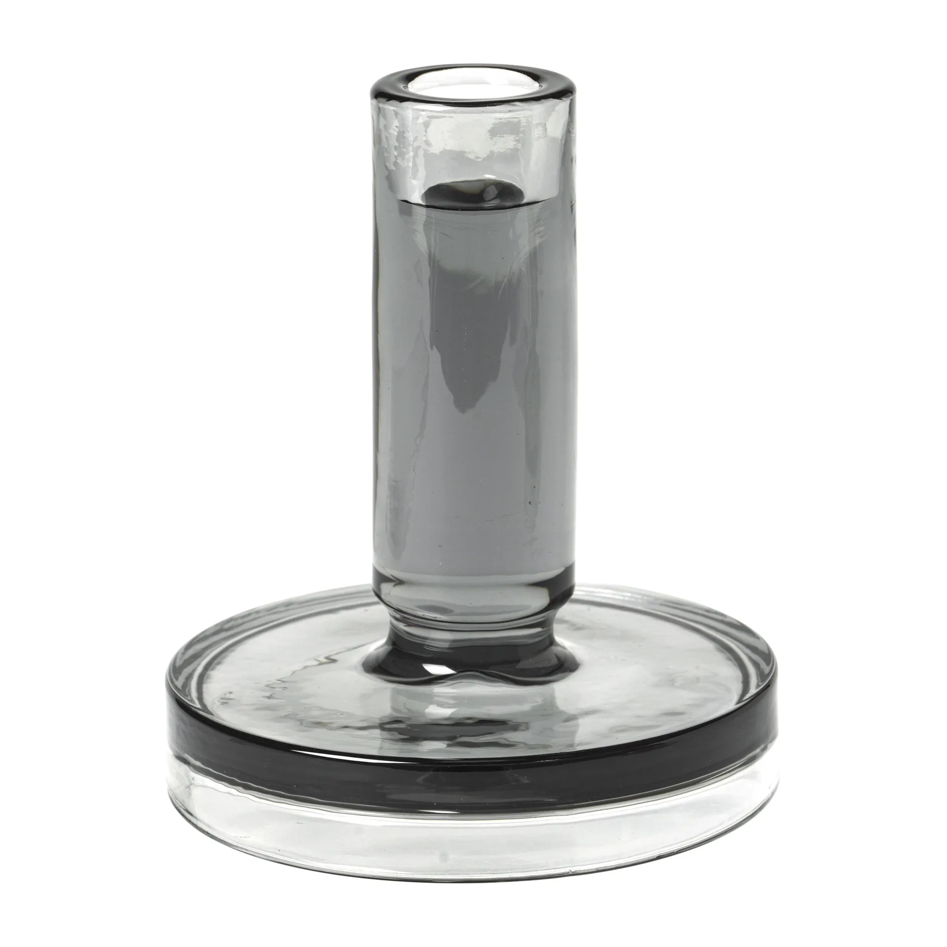 Petra lysestage smoked pearl dark grey, 14 cm Broste Copenhagen