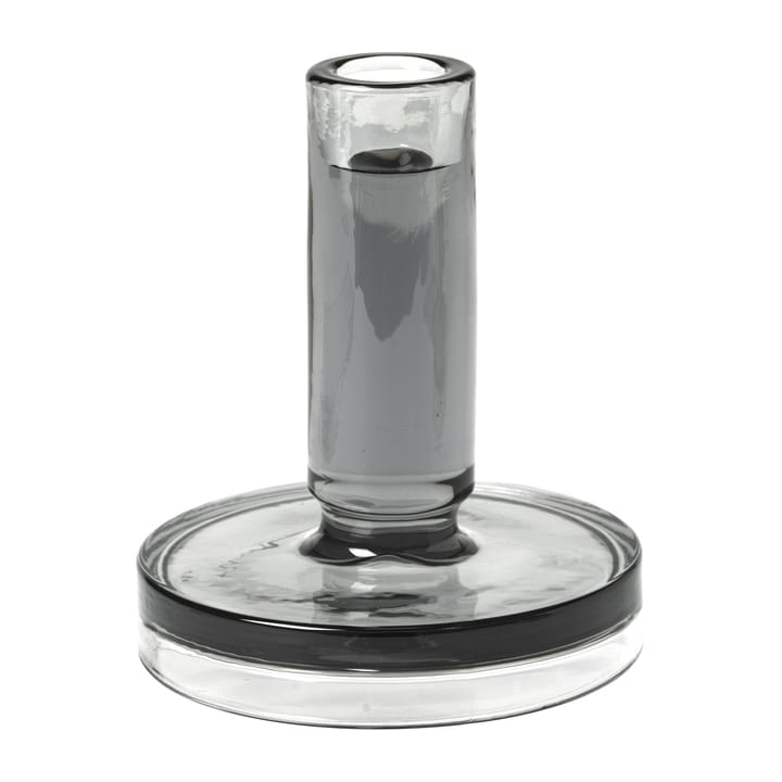 Petra lysestage smoked pearl dark grey - 14 cm - Broste Copenhagen