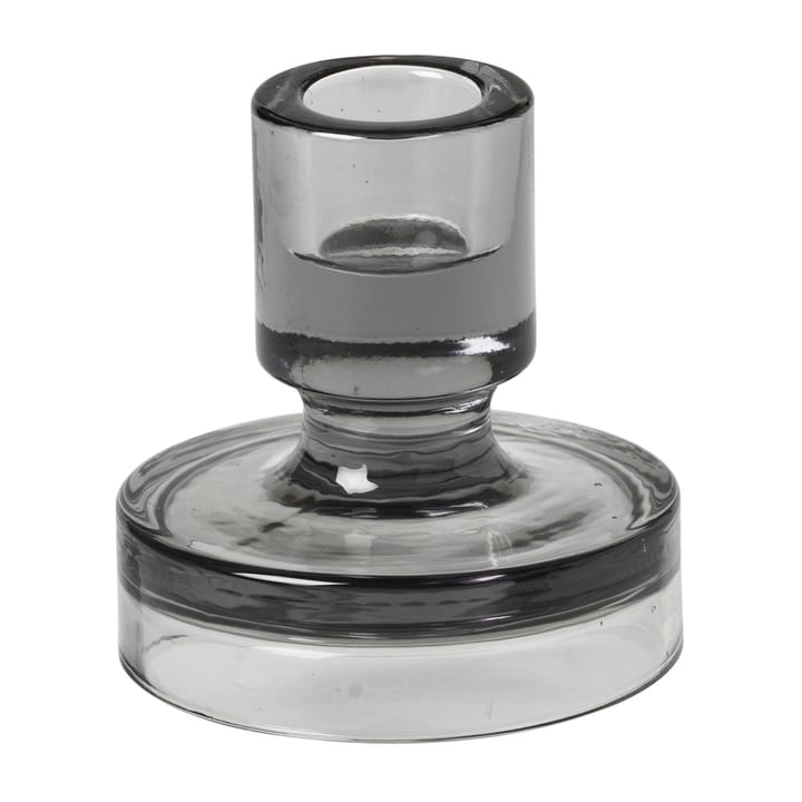Petra lysestage smoked pearl dark grey - 8 cm - Broste Copenhagen