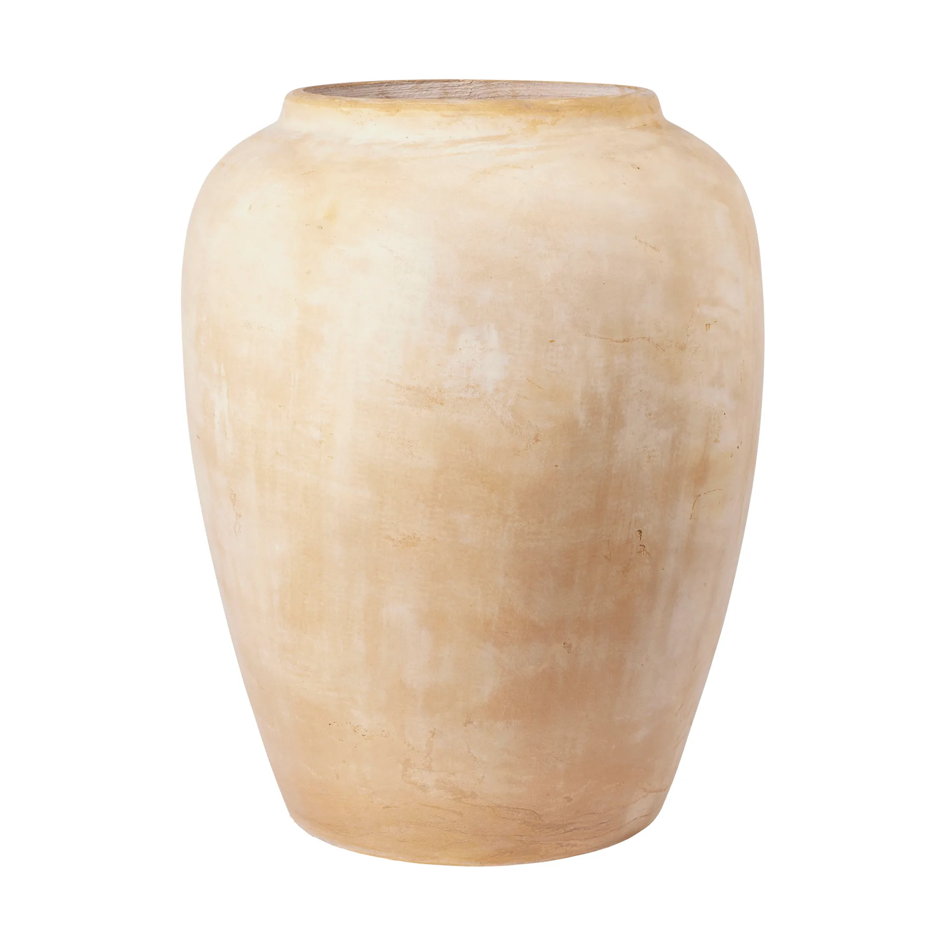 Ray gulvvase Ø50 cm, Antique beige Broste Copenhagen
