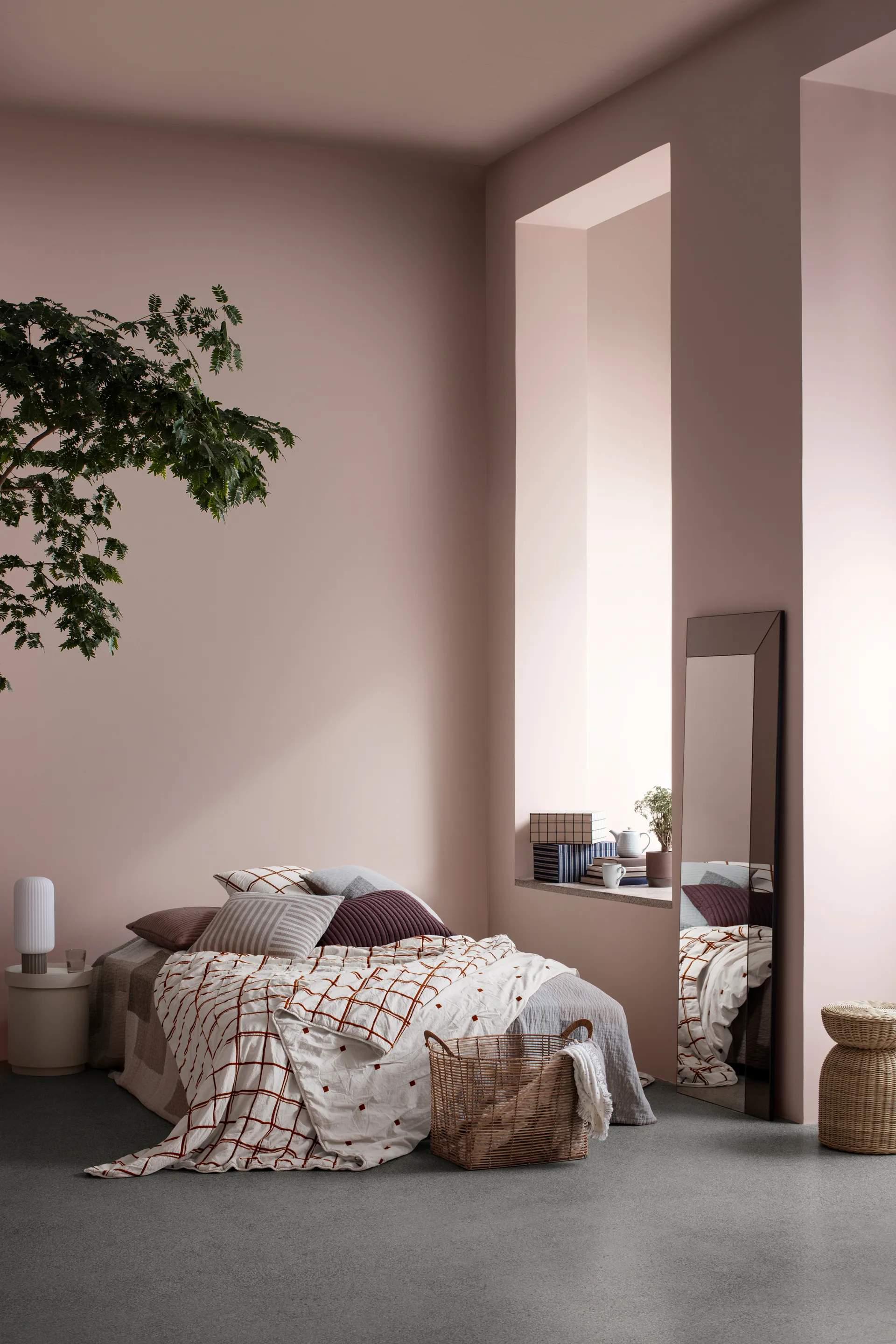 Safi kurv oval 2 dele, Natural Broste Copenhagen