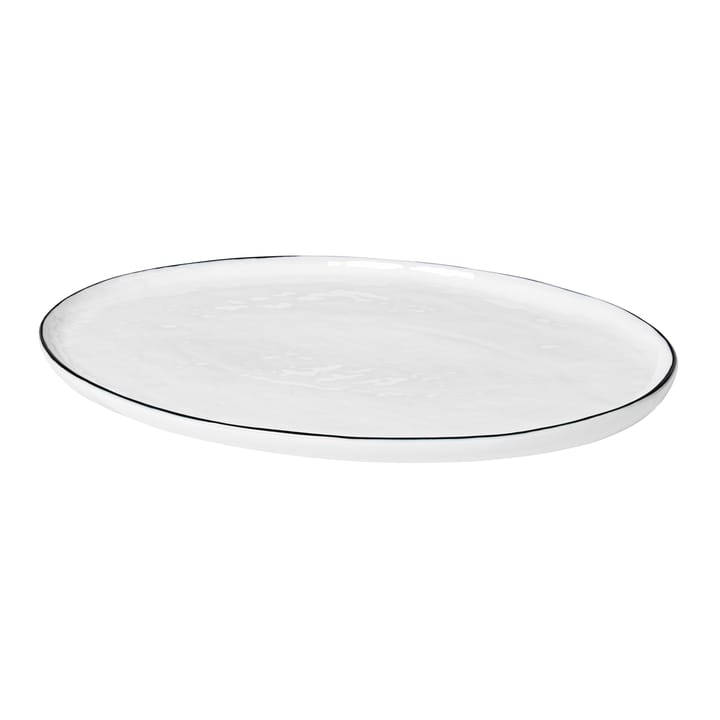 Salt oval tallerken, 20x30 cm Broste Copenhagen