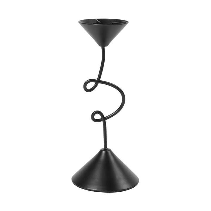 Selma lysestage 19,5 cm, Black Broste Copenhagen