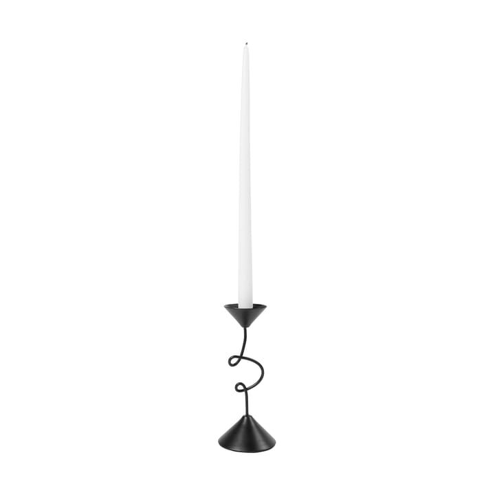 Selma lysestage 19,5 cm, Black Broste Copenhagen