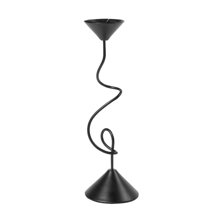 Selma lysestage 26,5 cm, Black Broste Copenhagen