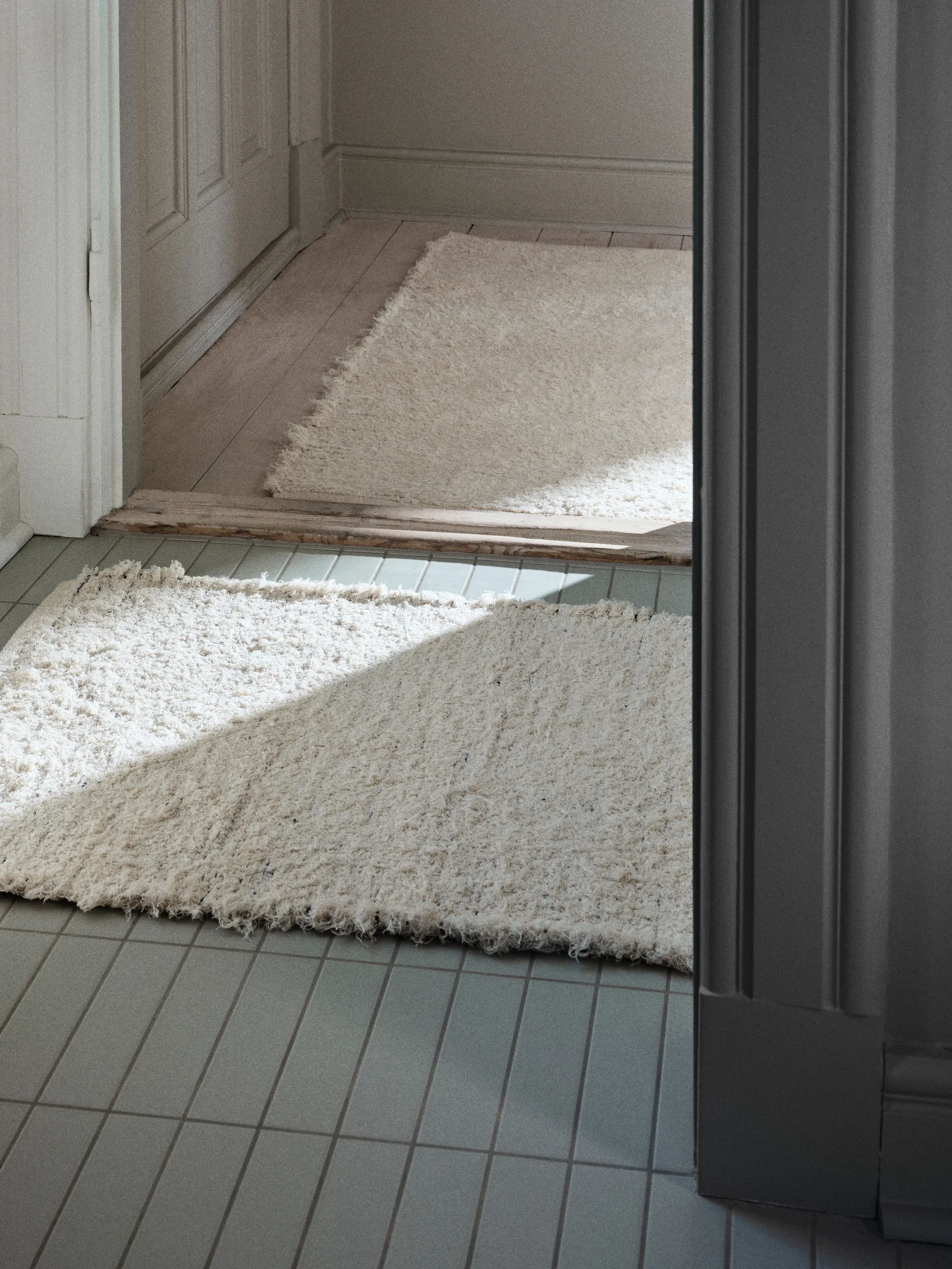 Smilla tæppe 60x90 cm, Off white Broste Copenhagen