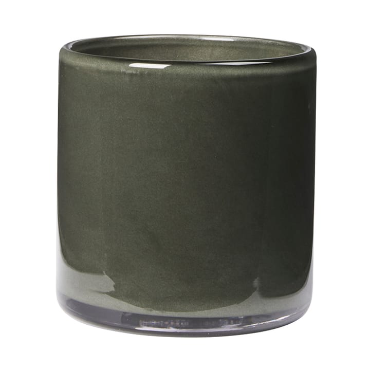 Solai hurricane lanterne  - Dark Green, Ø8 cm - Broste Copenhagen